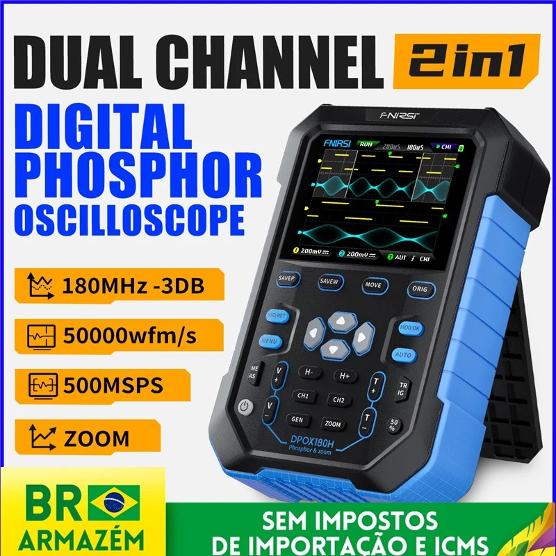Fnirsi Digital Oscilloscope Handheld - جهاز قياس التذبذبات الرقمي المحمول FNIRSI