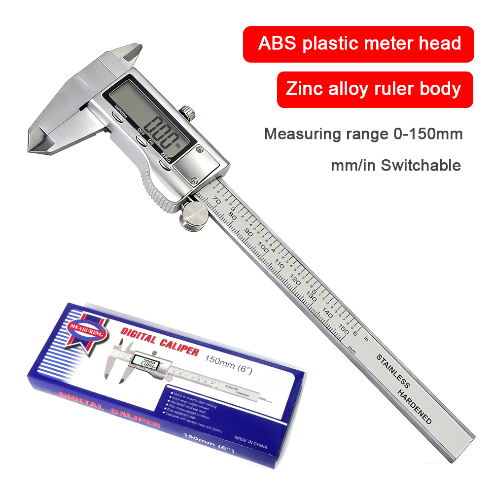 فرجار رقمي من سبيكة الزنك 0-15 - مراجعة Digital Caliper 150Mm Stainless Steel وسعره