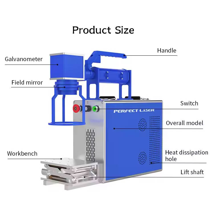 آلة نقش بالليزر الليفي S4 بقوة - مراجعة Fiber Laser Marking Machine 30W وسعره