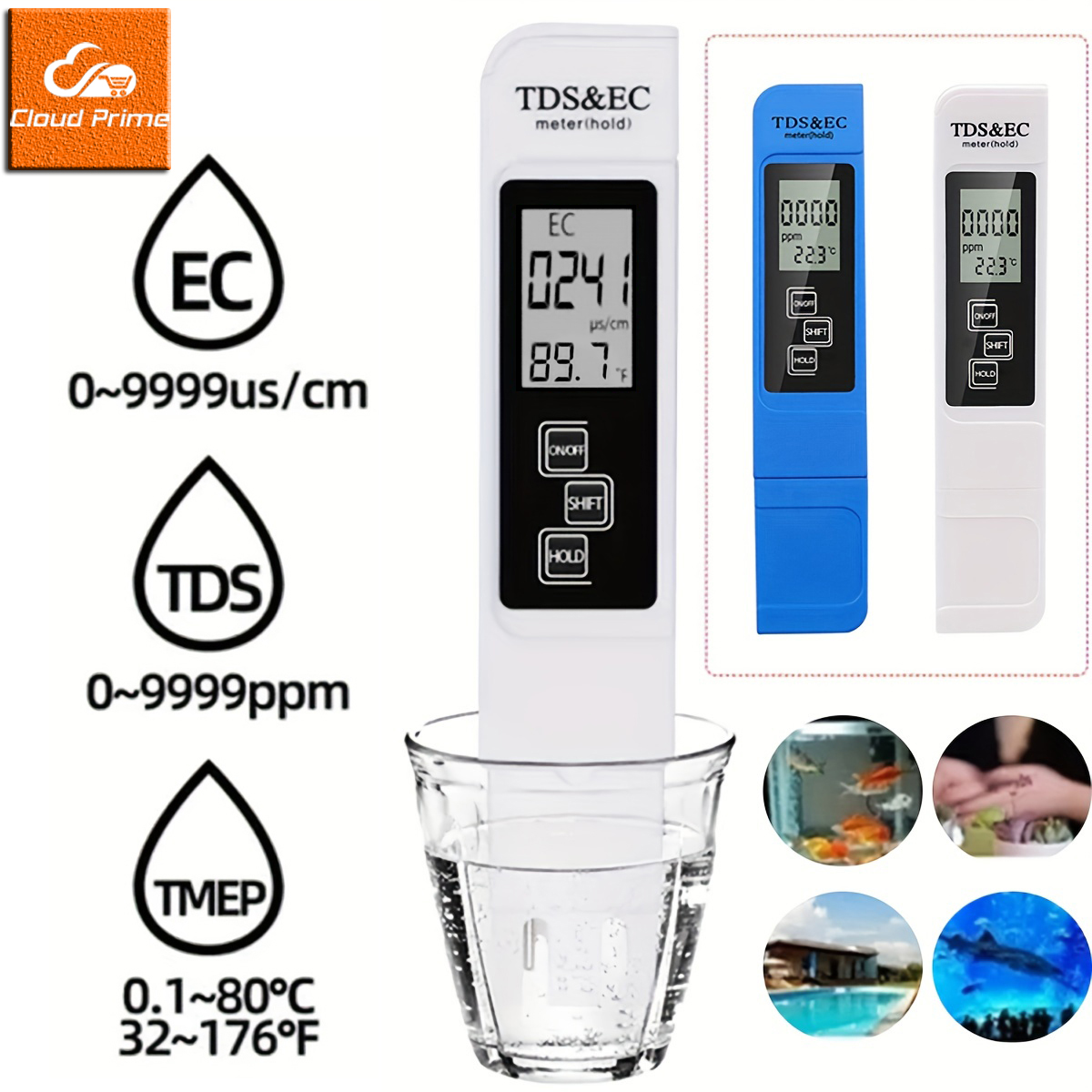 3in1 قلم كشف جودة المياه المنز - مراجعة Ph Meter Digital Water Tester وسعره