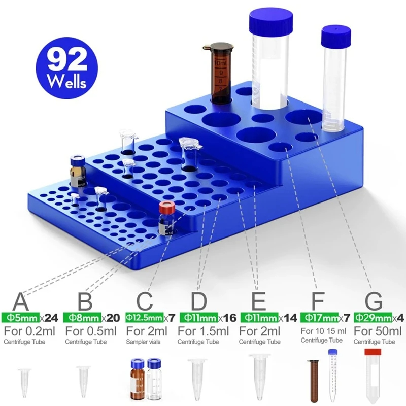 رف أنبوب اختبار متعدد الوظائف  - مراجعة Lab Equipment وسعره