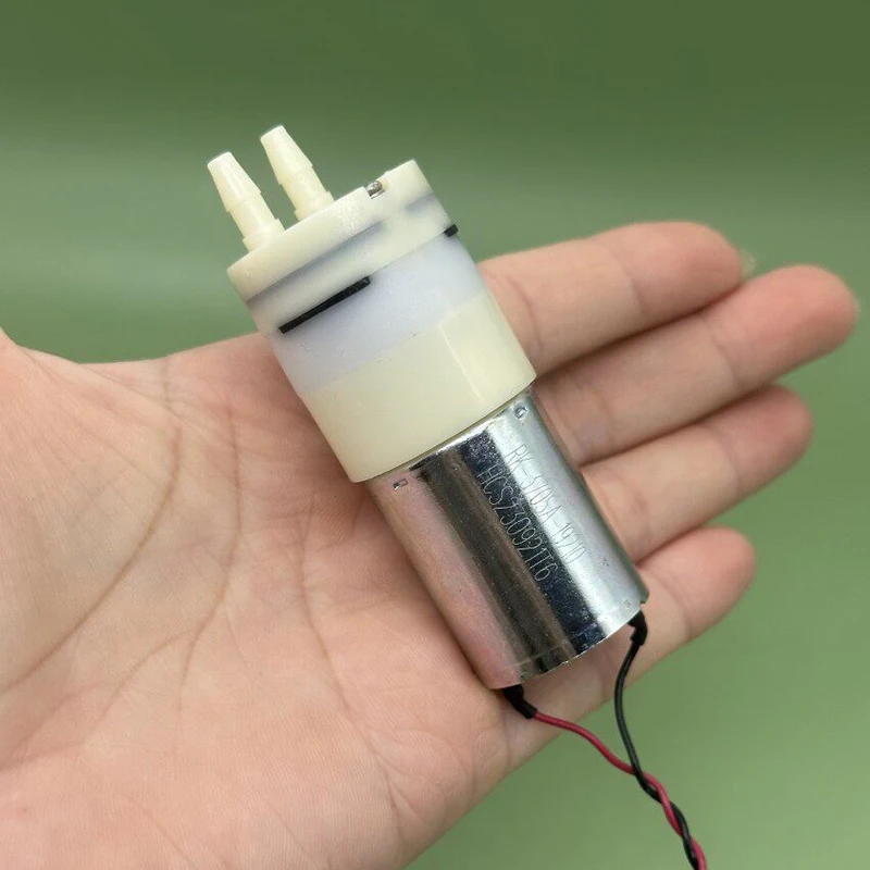 مضخة مياه صغيرة ذاتية الشفط DS - مراجعة Mini Peristaltic Pump 12V وسعره