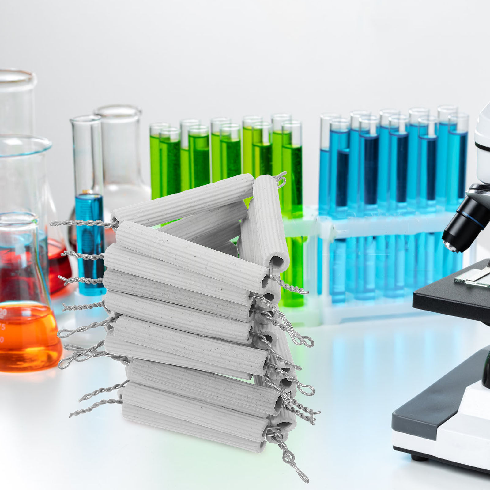 10 قطع من حوامل الأواني المصنو - مراجعة Lab Equipment وسعره