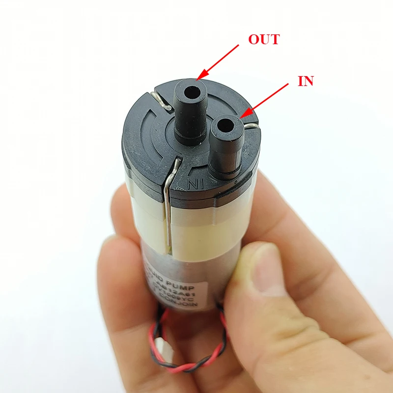 مضخة سائل صغيرة ذات غشاء CJWP2 - مراجعة Mini Peristaltic Pump 12V وسعره