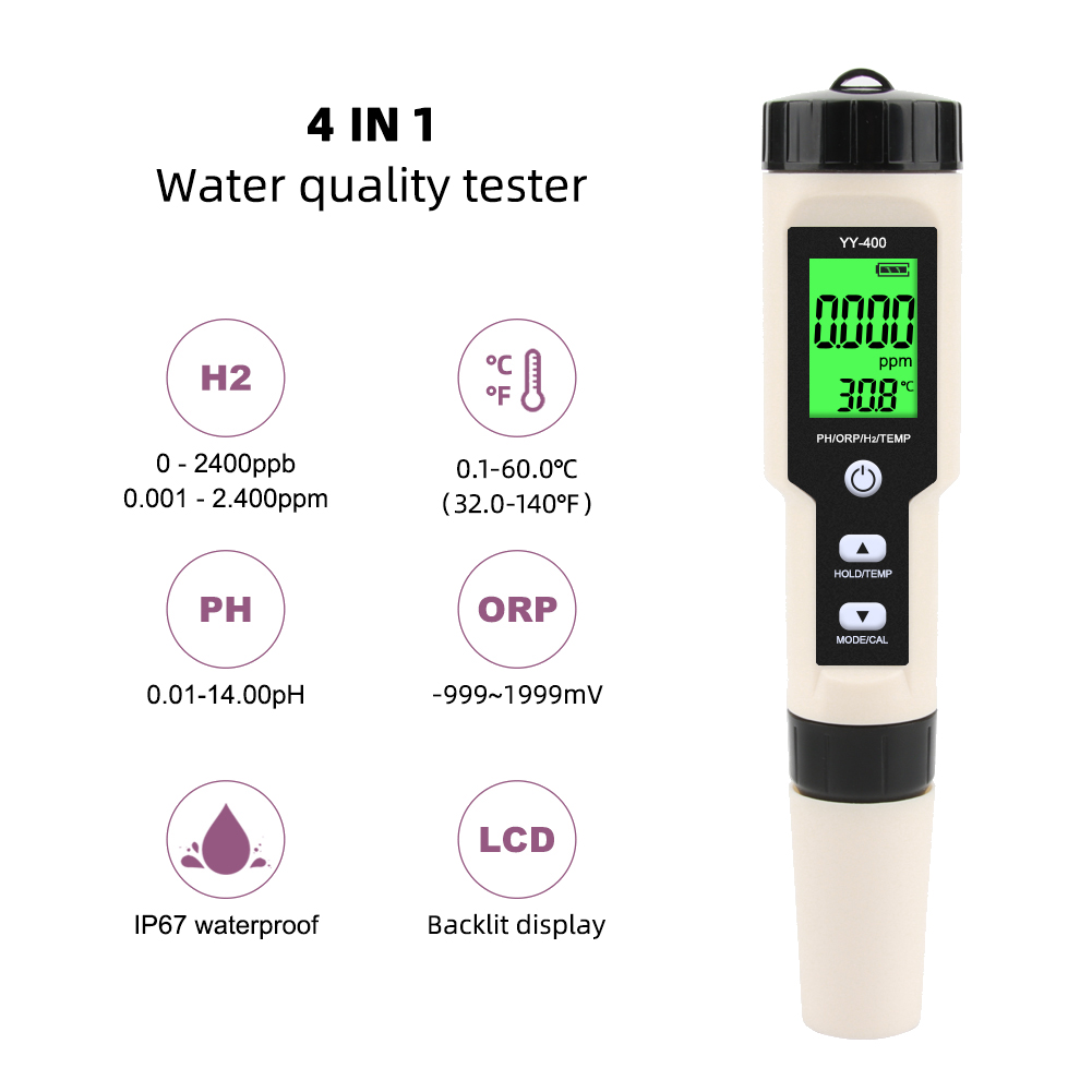 جهاز اختبار تركيز أيون الهيدرو - مراجعة Ph Meter Digital Water Tester وسعره