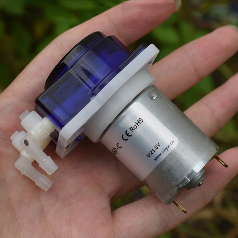 مضخة بيرستالتيكية صغيرة ATK-21 - مراجعة Mini Peristaltic Pump 12V وسعره