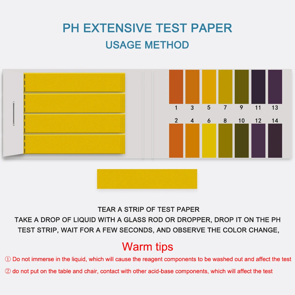 80-400 قطعة شرائط اختبار PH لل - مراجعة Ph Meter Digital Water Tester وسعره